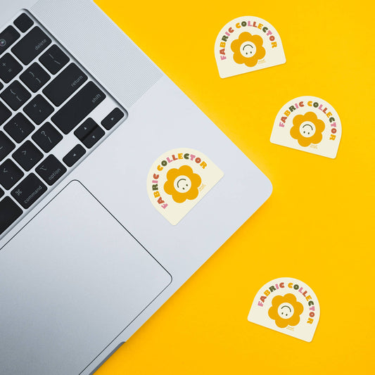 Fabric Collector - Vinyl Waterproof Sticker