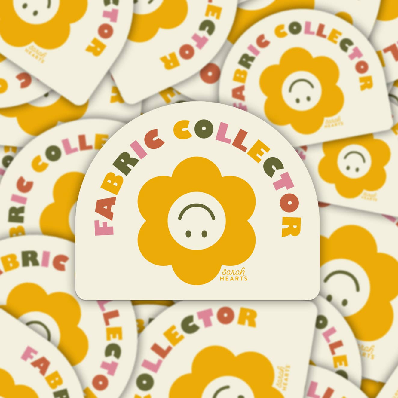 Fabric Collector - Vinyl Waterproof Sticker