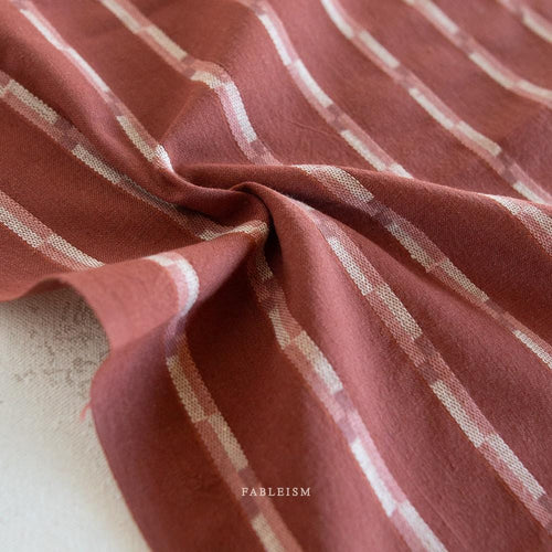 Fableism Track Stripe in Red Dahlia