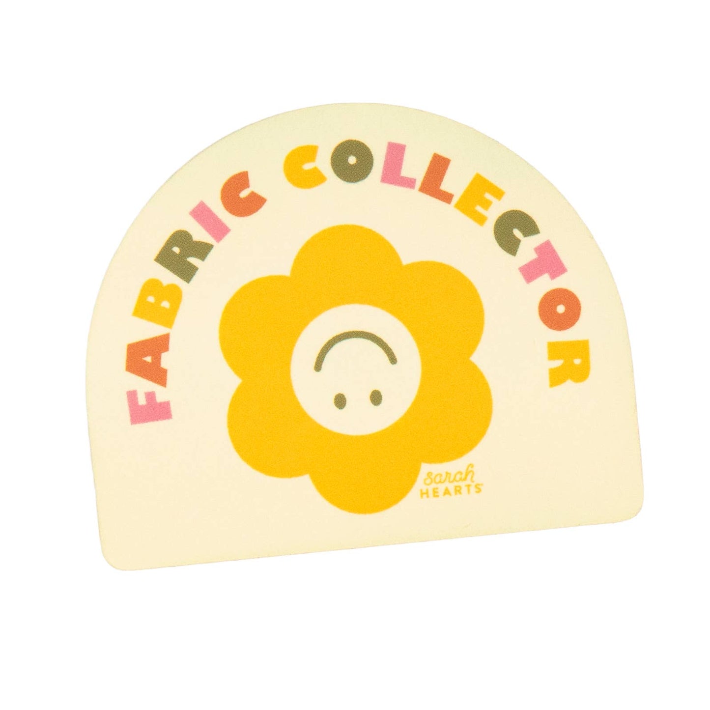 Fabric Collector - Vinyl Waterproof Sticker