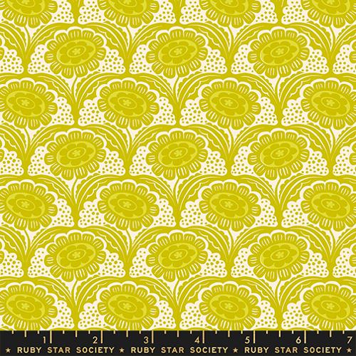PRE-ORDER - Pistachio Scallop Flower Florals Novelty Retro - Ink Shop