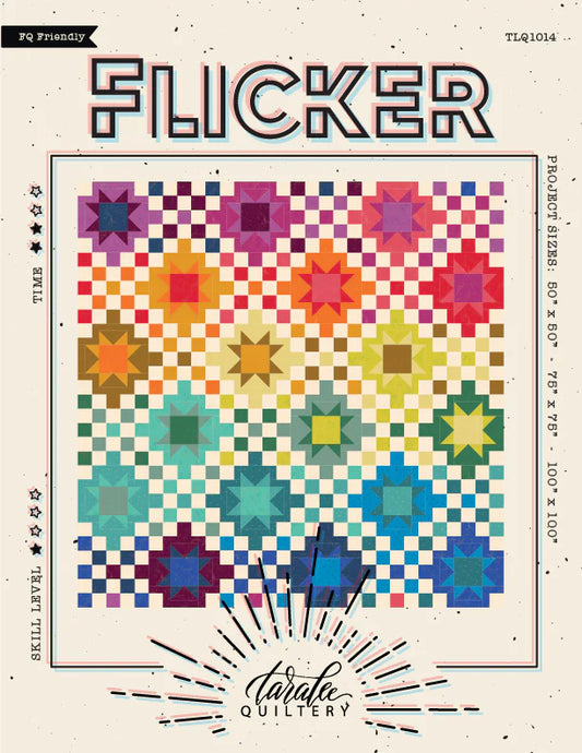 Flicker - Printed Pattern - Taralee Quiltery