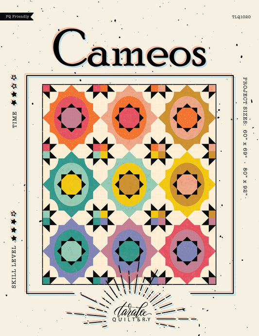 Cameos - Printed Pattern - Taralee Quiltery